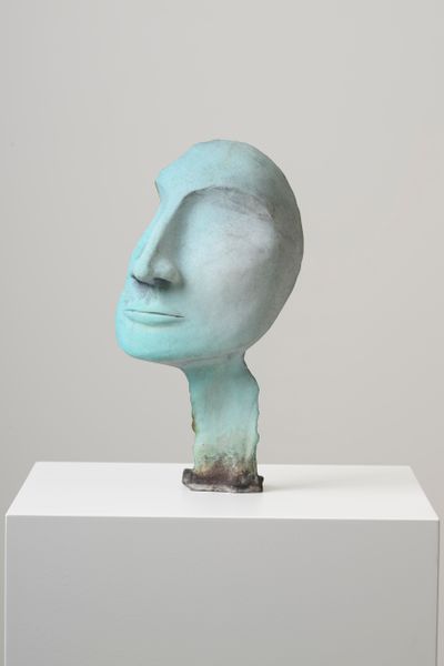 Grace Schwindt, Becoming a Figure (2022). Bronze, patinated. 22.5 x 11.5 x 6 cm. Edition of 3 + 1 AP.