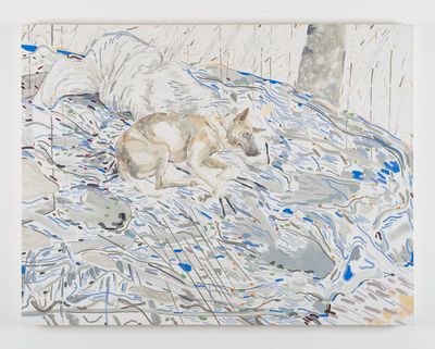 Chris Huen Sin Kan, Doodood No.5 (2015). Oil on canvas. 100 x 130 cm.