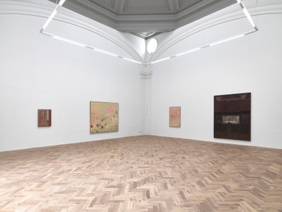 Exhibition view: Andrew Cranston, Never a joiner, Ingleby, Edinburgh (17 June–16 September 2023).