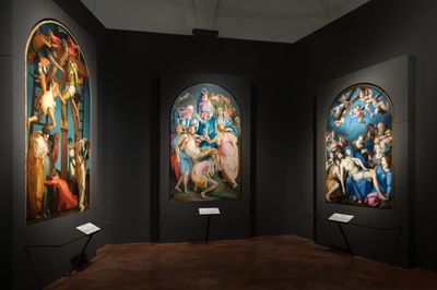 Exhibition view: Group show, The Cinquecento in Florence. From Michelangelo and Pontormo to Giambologna, Fondazione Palazzo Strozzi, Florence (21 September 2017–21 January 2018).