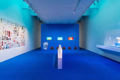 林彥翔，《迫降》，2024。展覽現場：2024臺北美術獎，臺北市立美術館，臺北（2024年11月14日至2025年3月2日）。圖片提供：臺北市立美術館。