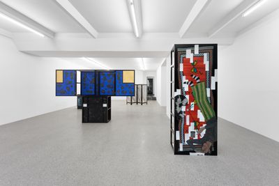 Exhibition view: Li Yong Xiang, Mannered in a sleeve, Deborah Schamoni, Munich (8 September–18 November 2023).