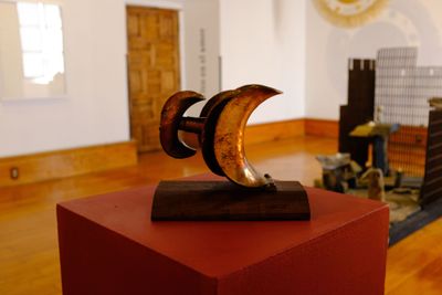 Exhibition view: Mystical Vision. Thoughts on Fear, Death, and Love, Centro Cultural Clavijero, Morelia as part of FEMSA Biennial (2 November 2020–15 February 2021).
