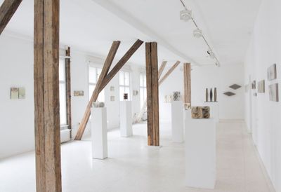 Exhibition view: Dorothea Reese-Heim, Paraffin Object, Hua International, Berlin (30 November 2018–15 January 2019).