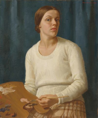 Nora Heysen, Self-portrait (1932). National Gallery of Australia, Canberra, Masterpieces for the Nation Fund 2011.