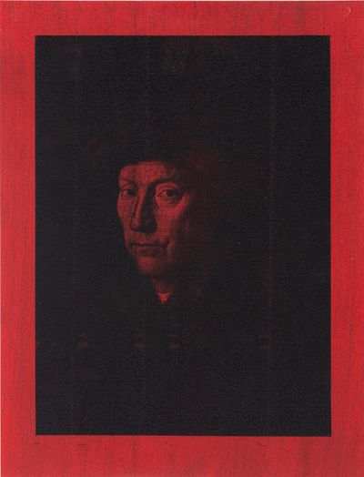Lindy Lee, Untitled (After Jan van Eyck) (1985).