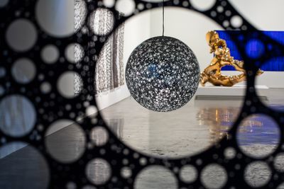 Exhibition view: Lindy Lee: Moon in a Dew Drop, Museum of Contemporary Art Australia, Sydney (2 October 2020–28 February 2021).