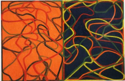 Brice Marden, Complements (2004–2007). © 2020 Brice Marden/Artists Rights Society (ARS), New York.