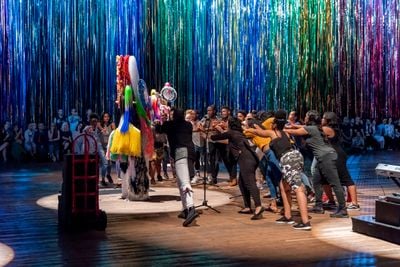 Performance view: Nick Cave, The Let Go, Park Avenue Armory, New York (7 June–1 July 2018).
