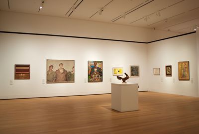 Exhibition view: Modern Art from the Middle East, Yale University Art Gallery, New Haven (24 February–16 July 2017).