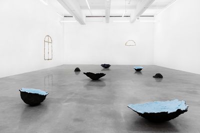 Exhibition view: Tania Pérez Córdova, Short Sight Box, Tina Kim Gallery, New York (12 September–14 November 2020).