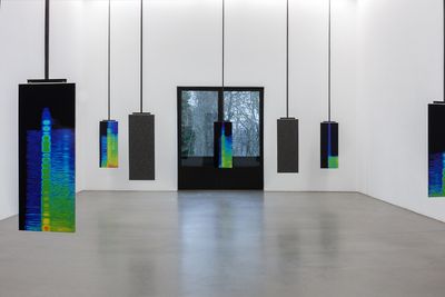 Exhibition view: Lawrence Abu Hamdan: Earshot, Portikus, Frankfurt/Main (13 February–10 April 2016).