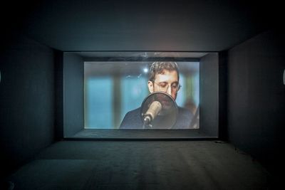 Lawrence Abu Hamdan, Walled Unwalled (2018). Exhibition view: Abraaj Group Art Prize, Art Dubai (21–24 March 2018).