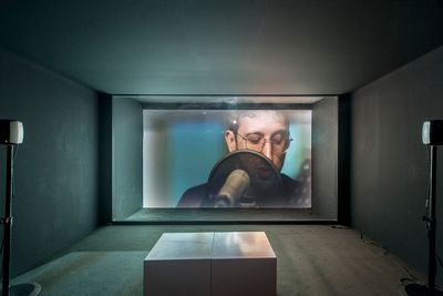 Lawrence Abu Hamdan, Walled Unwalled (2018). Exhibition view: Abraaj Group Art Prize, Art Dubai (21–24 March 2018).