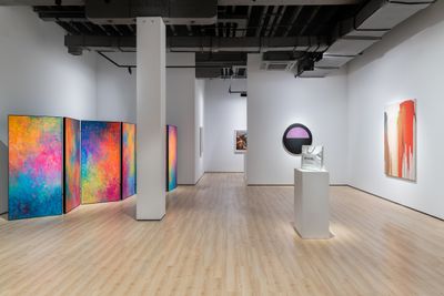 Exhibition view: Approaches to Abstraction, Almine Rech, Shanghai (12 July 2019–24 August 2019). Courtesy Almine Rech.