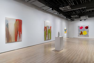 Exhibition view: Approaches to Abstraction, Almine Rech, Shanghai (12 July 2019–24 August 2019). Courtesy Almine Rech.