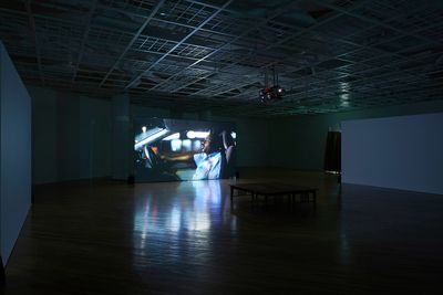 Angelica Mesiti, Citizens Band (2012). Exhibition view: Relay League, Art Sonje Center, Seoul (12 January–11 February 2018).