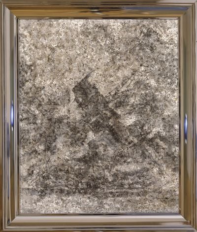 Richard Artschwager, Arizona (2002). Acrylic on fibre panel, in metal artist's frame. 66 x 55.9 cm. © 2019 Richard Artschwager / Artists Rights Society (ARS), New York. Courtesy Gagosian.