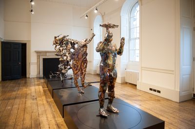 Zhan Wang, 'Figures in Flux' (2017). Exhibition view: Beyond Boundaries, Somerset House, London (12 March–2 April 2019).