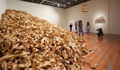 Exhibition view: Invisibleness is Visibleness: International Contemporary Art Collection of a Salaryman—Daisuke Miyatsu, Museum of Contemporary Art Taipei (9 July–4 September 2011). Courtesy Museum of Contemporary Art Taipei.