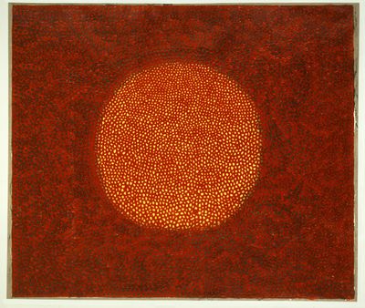Yayoi Kusama, Infinity Net (1965). Oil on canvas. 132 x 158 cm. © YAYOI KUSAMA.