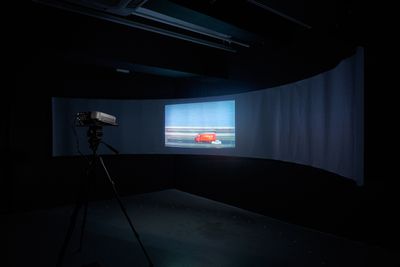 Ellen Pau, Recycling Cinema (2000). Exhibition view: What About Home Affairs?, Para Site, Hong Kong (8 December 2018–17 February 2019). Courtesy Para Site.