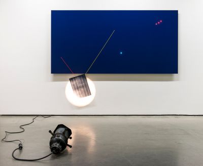 Exhibition view: Haroon Mirza, Ethnogens, Contemporary Art Gallery, Vancouver (13 January–19 March 2017). Photo: SITE photography.