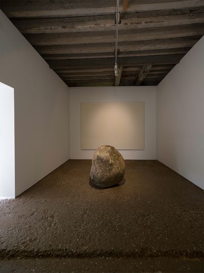Exhibition view: Dansaekhwa, collateral event of the 56th International Art Exhibition, La Biennale di Venezia (8 May–15 August 2015).