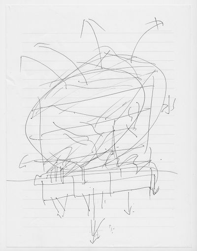 Drawing by a former resident of the Fukushima Dai¬ichi Nuclear Power Plant meltdowns. Courtesy Don’t Follow the Wind.