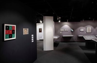 Exhibition view: Radicalism in the Wilderness: Japanese Artists in the Global 1960s, Japan Society, New York (8 March–9 June 2019). Courtesy Japan Society.