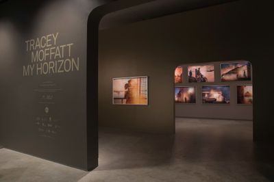 Exhibition view: Tracey Moffatt, My Horizon, curated by Natalie King, Australian Pavilion at the 57th International Art Exhibition, La Biennale di Venezia, Venice (13 May–26 November 2017). Photo: John Gollings.
