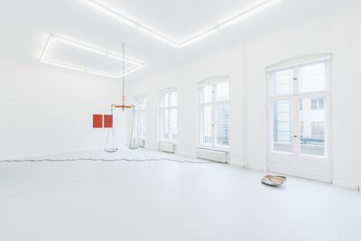展览现场："没有南部阳光的一年"，户尔空间，柏林（2020年2月22日至5月30日）。图片提供：户尔空间。