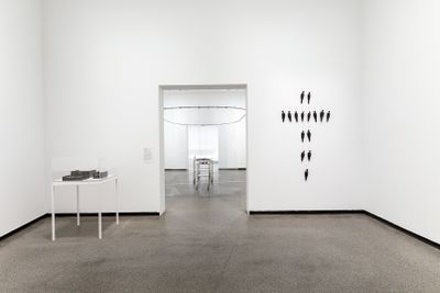 Exhibition view: Yhonnie Scarce, Missile Park, Australian Centre for Contemporary Art, Melbourne (27 March–14 June 2021).