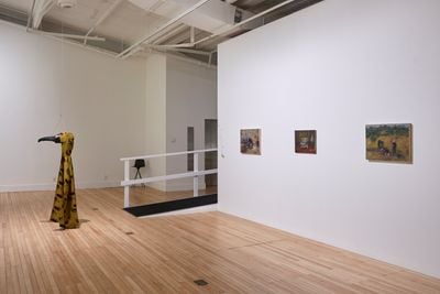 Exhibition view: Candice Lin, Pigs and Poison, Govett-Brewster Art Gallery, New Zealand (8 August–15 November 2020).