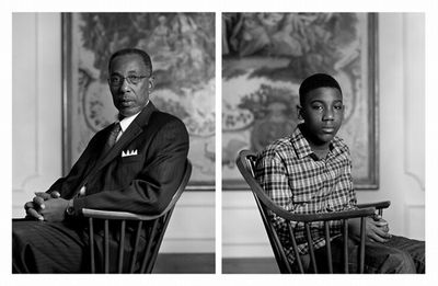 Dawoud Bey, Don Sledge and Moses Austin (2012). Two inkjet prints, Purchased as the Gift of Peter Edwards and Rose Gutfeld and the Alfred H. Moses and Fern M. Schad Fund.