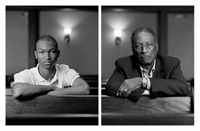 Dawoud Bey, Wallace Simmons and Eric Allums (2012). Archival pigment print on dibond. 101.6 x 76.2 cm each. © Dawoud Bey.