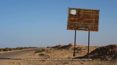 Heba Y. Amin, The Devil's Garden: Marseille's Pyramid (2019) (still). H.D. video with subtitles. 6 min, 18 sec.
