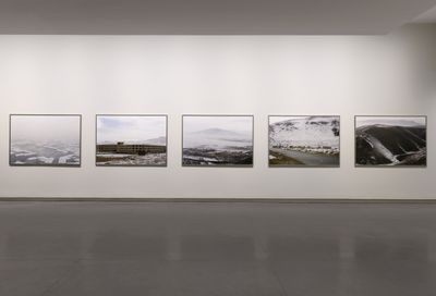 Hrair Sarkissian, 'In Between' (2006). Series of 16 archival inkjet prints. 120 x 175 cm each. Exhibition view: The Other Side of Silence, Sharjah Art Foundation (2021). Photo: Shanavas Jamaluddin.