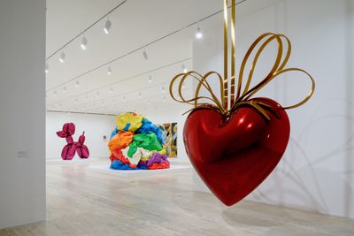 Exhibition view: Appearance Stripped Bare: Desire and the Object in the Work of Marcel Duchamp and Jeff Koons, Even, Museo Jumex, Mexico City (9 May–29 September 2019).