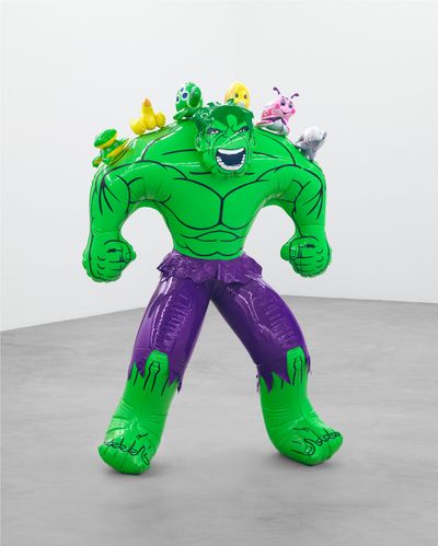 Jeff Koons, Hulk (Friends) (2004–2012). Collection of the artist. © Jeff Koons.