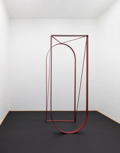 Exhibition view: Michał Budny, Hatakma, Galerie nächst St. Stephan Rosemarie Schwarzwälder, Vienna (20 January–26 March 2022).