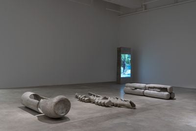Exhibition view: Mire Lee, Carriers, Tina Kim Gallery, New York (15 September–22 October 2022).