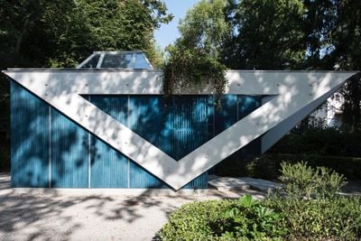 The Alvar Aalto Pavilion of Finland.