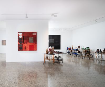 Exhibition view: Pinaree Sanpitak, The Body and The Vessel, Yavuz Gallery, Sydney (10 September–8 October 2022).