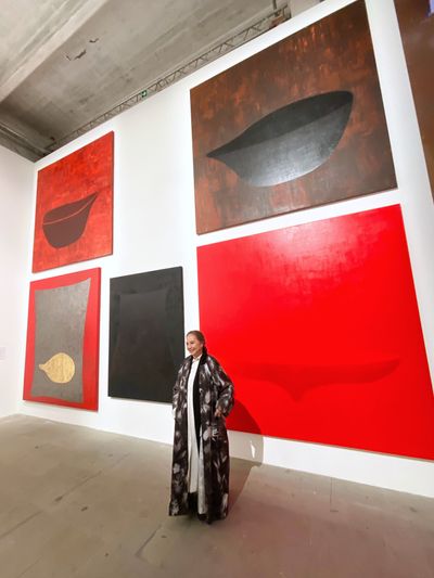 Exhibition view: Pinaree Sanpitak, 59th International Art Exhibition of La Biennale di Venezia (23 April–27 November 2022).