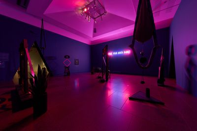 Min Wong, Namaslay (2022). Exhibition view: Free/State, 2022 Adelaide Biennial of Australian Art (4 March–5 June 2022).