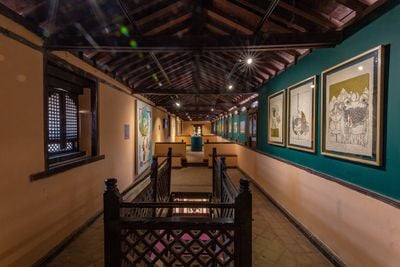 Exhibition view: Kathmandu Triennale 2077, Patan Museum, Kathmandu (11 February–21 March 2022).