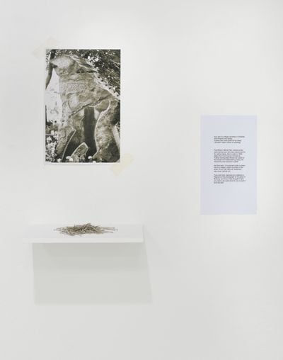 Exhibition view: Shilpa Gupta, Neuer Berliner Kunstverein (n.b.k.), Berlin (15 September 2021–21 January 2022).