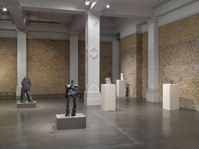 Exhibition view: Simone Fattal, Finding a Way, Whitechapel Gallery, London (21 September 2021–15 May 2022).