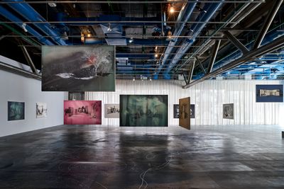 Exhibition view: Tatiana Trouvé, Le grand atlas de la désorientation, Centre Pompidou, Paris (8 June–22 August 2022).